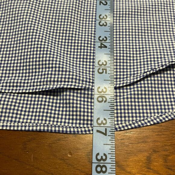 RALPH LAUREN Gingham Button Down Shirt Yellow Pony 4XLT Long Sleeve Classic Fit - Picture 13 of 13